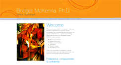 Desktop Screenshot of drbridgetmckennaphd.com